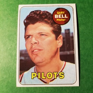 1969 - TOPPS BASEBALL CARD NO. 377 - GARY BELL - PILOTS