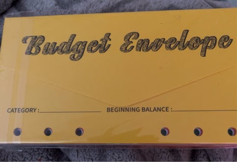 Budget envelope 