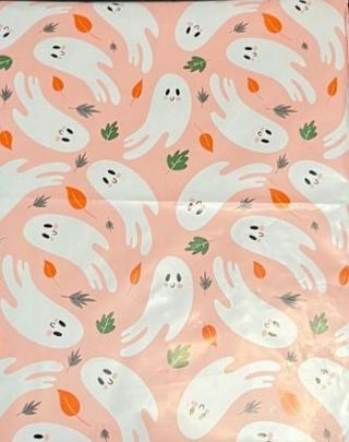 ↗️⭕(1) HALLOWEEN GHOSTS POLY MAILER 6" x 9"⭕