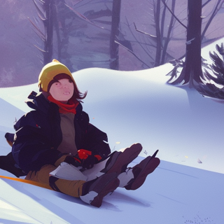 Listia Digital Collectible: Fun in the Snow