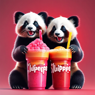 Listia Digital Collectible: Pandas Love Slurpees