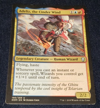 MTG ✨ Adeliz, the Cinder Wind - (U) 190/269 Dominaria (DOM) ✨ Magic the Gathering (2018)