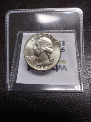 1963 U.S. Silver Quarter (60 years old)