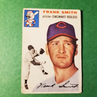 1954 - TOPPS FILLER BASEBALL - CARD NO. 71 - FRANK SMITH - REDLEGS