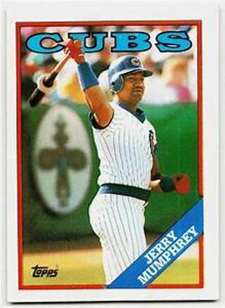 Jerry Mumphrey 1988 Topps Chicago Cubs