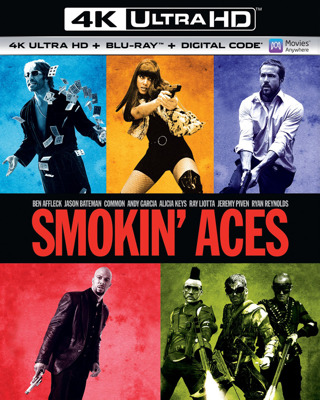 Smokin' Aces (Digital 4K UHD Download Code Only) *Ryan Reynolds* *Ben Affleck* *Ray Liotta*