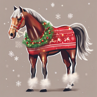 Listia Digital Collectible: Christmas Horse