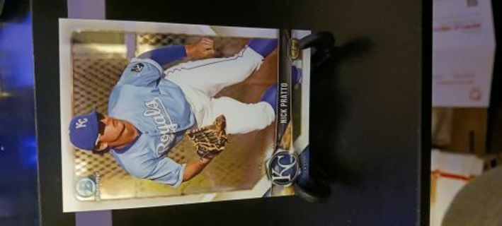 2018 Nick Pratto Minor League Card