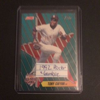 1992 Score Proctor & Gamble Tony Gwynn #16