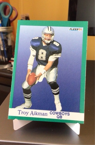 FLEER FOOTBALL CARD -Aikman