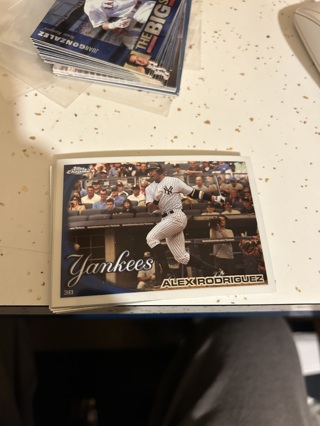 2010 topps chrome alex rodriguez