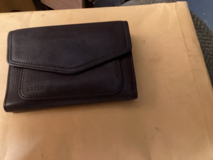 FOSSIL BROWN LEATHER WALLET