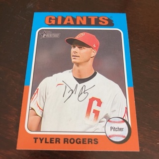 2024 Topps Heritage - [Base] #485 Tyler Rogers