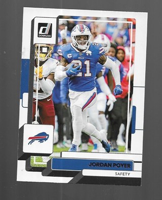 2022 DONRUSS JORDAN POYER #119