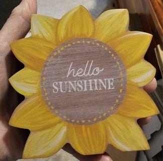 Wooden Sunshine Decor