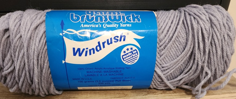 NEW - Brunswick Yarn - "Grey Heather" 