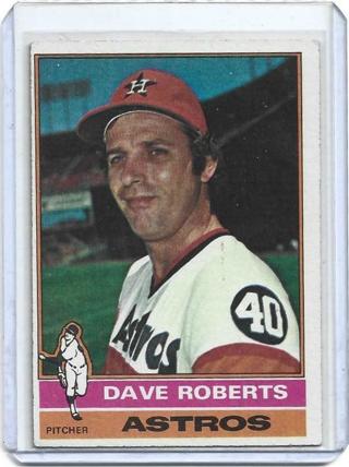 1976 TOPPS DAVE ROBERTS CARD