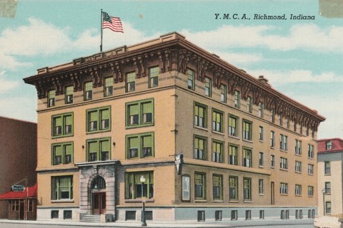 Vintage Unused Postcard: c: YMCA, Richmond, IN