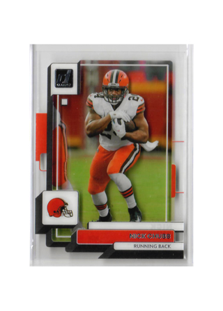 Nick Chubb - 2022 Clearly Donruss #13