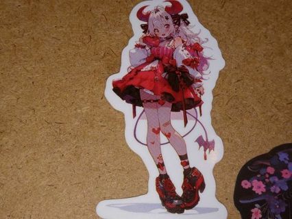 Girl really one Cute new vinyl sticker no refunds regular mail only Very nice