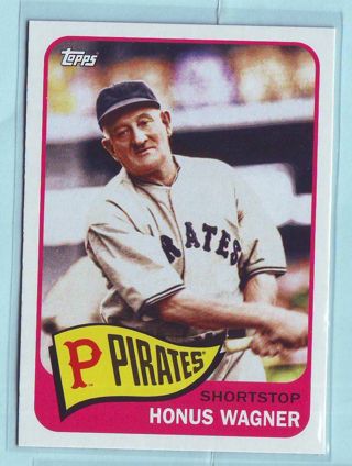 2023 Topps Archives Honus Wagner Baseball Card # 135 Pirates