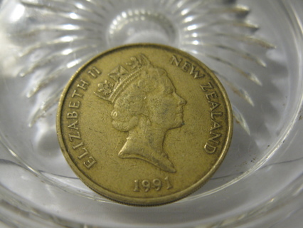 (FC-37) 1991 New Zealand: 2 Dollars