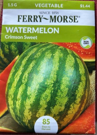 Ferry Morse Watermelon Seeds