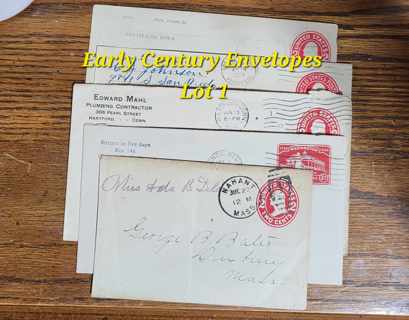 Early Century Envelopes Lot 1