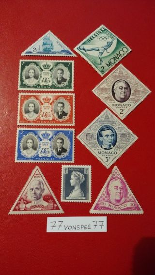 Monaco stamps