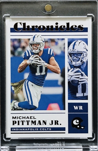 Michael Pittman Jr. - 2022 Panini Chronicles Bronze #11 - Indianapolis Colts [AA179]