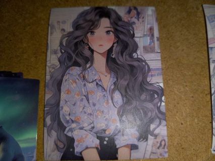 Girl one vinyl lap top sticker no refunds regular mail very nice quality