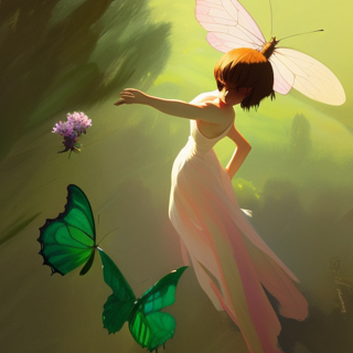 Listia Digital Collectible: Butterfly fairy