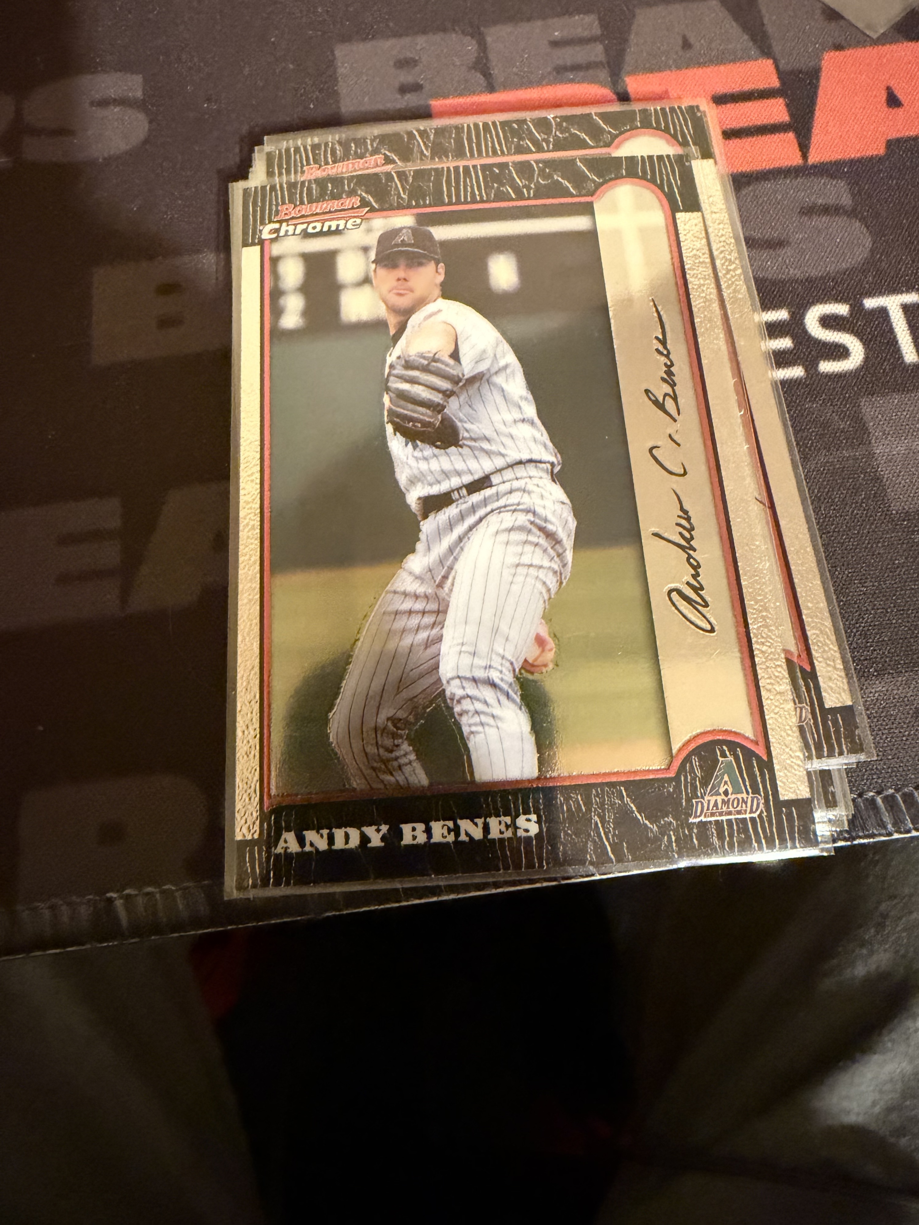 FREE: 1999 bowman chrome andy benes