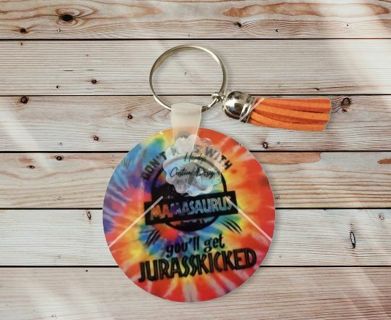 JURASSKICKED KEYCHAIN