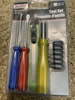 10 pc Mini Tool Set (new)