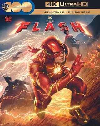 The Flash (Digital 4K UHD Download Code Only) *DC Comics* *Ezra Miller* *Michael Keaton*