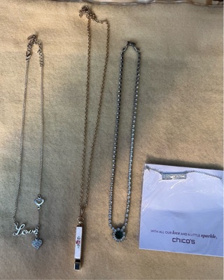 Four Pretty Necklaces 