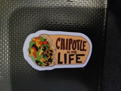 Chipotle is my Life Sticker