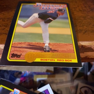 1992 topps McDonald’s baseball’s best Roger Clemens baseball card 