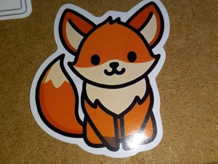 Cute one nice vinyl sticker no refunds regular mail only Very nice quality!