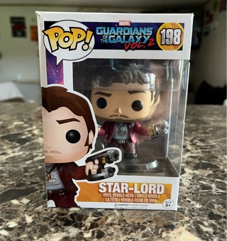 Pop Funko marvel guardians of the Galaxy volume 2 Star-lord 198