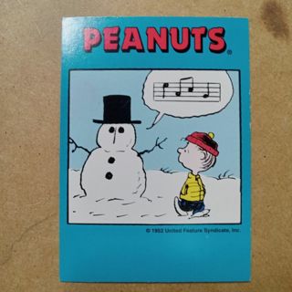 1992 Peanuts Classic Card Series 1