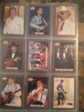 set of 9 music cards free shipping