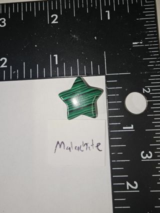 Malachite Crystal/Healing stone Star Shape