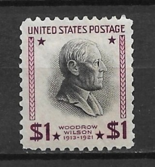 1939 Sc832 $1 President Woodrow Wilson MH 