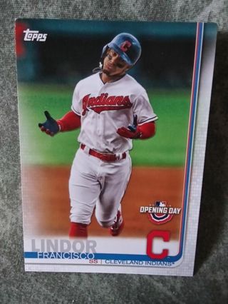 Baseball Trading Card Topps Francisco Lindor