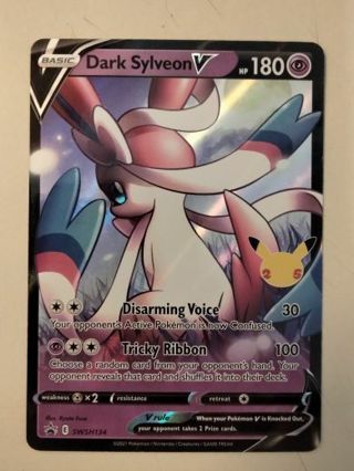 Dark Sylveon v swsh 134 rare holo nm pokemon