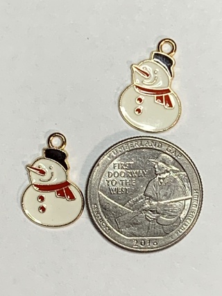 ❇CHRISTMAS CHARMS~#113~SET OF 2 CHARMS~SET 4~FREE SHIPPING❇