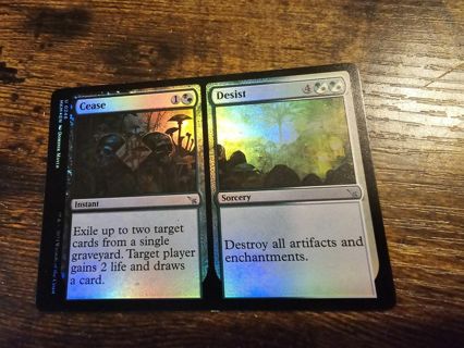 Magic the gathering mtg Cease/desist foil card Murders Karlov Manor