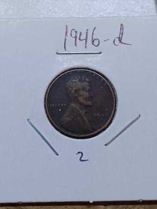 1946-D Lincoln Wheat Penny! 31.2